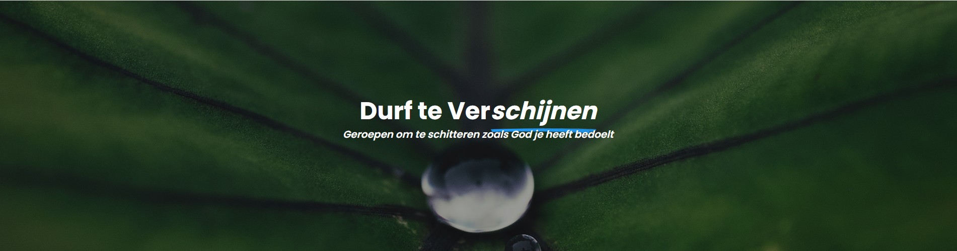 durf te verschijnen training
